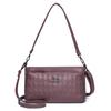 Bolso de Hombro Transfronterizo Nuevo Bolso de Moda para Mujeres de Mediana Edad Temperamento Combinable Cuero Suave Gran Capacidad Multicapa Bolso Bandolera Venta al por Mayor