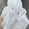 Toalhas de Rosto Descartáveis de Algodão Puro para Mulheres, Usadas em Salões de Beleza, Toalhas de Limpeza para Beleza Médica, Tipo Rolo em Rolos Grandes com Textura de Pérola, Direto do Fabricante