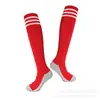 Calcetines de Fútbol Tres Rayas Equipo Adulto Entrenamiento Absorbentes de Sudor Largos Niños Base de Toalla Calcetines Deportivos Base de Toalla Engrosada