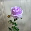 Ramo de Flores Artificiales Individuales Anna Rose, Flor de Seda Artificial para Arreglos de Boda, Flor de Plástico con Acabado de Alta Gama para Decoración