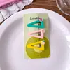 Pinzas Pequeñas para el Cabello de Frutas Lindas para Bebés y Niños Pequeños Que No Lastiman el Cabello, Flequillo, Mechones Sueltos, Pasadores de Princesa