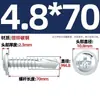 Tornillos Autorroscantes Autoperforantes de Acero Inoxidable 410/304/Acero al Carbono con Arandela, Tornillos Autorroscantes Autoperforantes Galvanizados