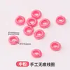 17 Colores Hilo de Seda Bobina sin Costuras Pulsera de Cuerda para la Mano Cuentas de Posicionamiento Cuentas Deslizantes Bobina Tejida a Mano Materiales DIY Venta al por Mayor