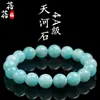 Pulsera de Cristal Amazonita Natural Beibeifu Material de Mina Antigua Cuentas de Amazonita Cuentas Sueltas de Amazonita Mayoreo