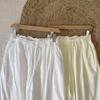 Pantalones Casuales Frescos Estilo Japonés Nuevo Verano 2025 Pantalones de Encaje de Color Sólido Multicapa para Mujer Mori Reductores de Edad Leggings