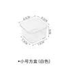 Caja de Almacenamiento Transparente Caja de Cajón de Escritorio Juego de Cajas Caja Divisoria Hogar Acrílico Manicura Cosméticos Caja Organizadora de Plástico