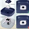 Alimentador automático de agua en forma de U para gatos y perros dispensador de agua para mascotas elemento filtrante de esponja caja de embalaje cuadrada redonda algodón filtrante