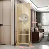 Nueva Pantalla Divisoria Estilo Chino para Sala de Estar, Plegable y Móvil, Madera Maciza, Estilo Chino, Entrada, Oficina, Divisor Decorativo Hueco
