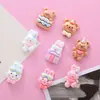 Urso Coelhinho Brilhante Fofo Resina Cola Creme DIY Acessórios de Grampo de Cabelo Feitos à Mão Patch para Capa de Celular Material para Copo d'Água