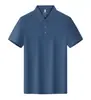 Camisa Polo de Sorona con Cuello Camisero Camiseta de Manga Corta Camisa Cultural Promocional Ropa de Trabajo con Logo Impreso Verano Transpirable Ropa Casual