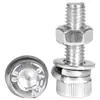 Tuerca de tornillo de cabeza cilíndrica hexagonal de acero inoxidable 304, adecuada para perno de cabeza ahuecada hexagonal, tuerca de almohadilla plana