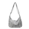 Guofeng Simple Women's Bag 2024 Novo Cross-border Comércio Exterior Bordado Crossbody Tote Bag Spot Women's Shoulder Underarm Bag