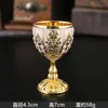 Copos de Bebida Domésticos de Alta Qualidade, Copos de Coquetel Criativos e Estilosos Retro de Alto Valor Antiderrapantes, Itens Decorativos