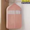 Funda Antipolvo para Ropa Gruesa No Tejida Bolsa de Almacenamiento para Ropa Colgante Transparente para el Hogar Funda para Ropa Traje Maleta de Traje