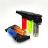 Punto de tratamiento especial moxibustión encendedor especial pistola pulverizadora de puros para el hogar encendedor inflable a prueba de viento llama azul recta aromaterapia