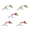 White Egret Fly Ly044 Ninfa de Midge Señuelo Pesca con Mosca Mosca Artificial Señuelo