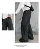 Jeans Masculino de Pierna Reta, Caimento Solto, Levemente Flare, Outono 2026, Simples e Versátil, Casual Americano, Calça Longa de Perna Larga