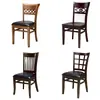 Sillas para comer de tienda de té con leche, sillas para tienda de postres, sillas para comer casuales, sillas de restaurante, sillas de madera maciza, sillas de comedor de madera maciza para uso doméstico, fábrica de alta calidad