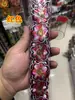 Lanzamiento de Nuevo Producto: Parche Bordado de Lentejuelas para Ropa de Rendimiento, Parche de Tela Larga en Forma de Flor Pequeña, Multicolor 8188 # Estampado en Caliente