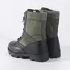 Botas de Montanhismo Esportivas Leves e Confortáveis para Exterior Costura Verde Botas de Combate Camufladas para Selva Off-Road de Cano Alto