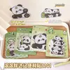 Notas Adhesivas Post-it de Panda de Dibujos Animados Lindas de Alto Valor Papelería para Estudiantes Notas con Forma Especial Pueden Pegarse Múltiples Veces Pegatinas de Mensajes