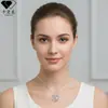 Knn-224 Collar de Nicho de Gama Alta para Mujer Dibujos Animados Transfronterizo Joyería de Oro Rosa Moda Versátil Collar para Suéter