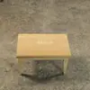 Juego de mesa y sillas en miniatura para casa de muñecas, escala 1/12, mesa y sillas de cocina mini, accesorios para casa de muñecas