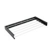 Estante Oculto Exclusivo Transfronterizo para Toallas Estante de Almacenamiento para Baño Estante de Hierro Tubo de Aleación de Aluminio Estante para Toallas de Alta Capacidad de Carga
