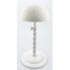 Soporte de bloque de cabello de encaje, soporte de peluca de plástico ajustable, soporte portátil para exhibición de pelucas y sombreros en el hogar