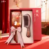 Regalo del Día del Maestro para Maestros: Peine de Madera, Peine de Cojín de Aire, Peine de Masaje para Mujeres, Peine para Cabello Largo y Cabello Rizado, Regalo de Reunión Anual para Mujeres