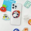 Soporte de acrílico para teléfono móvil, soporte magnético para airbag de forma especial, retráctil y ajustable, con dibujos animados personalizables.