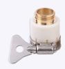 Conector estándar de cobre dos en uno para lavadora, manguera de agua para lavado de autos, conector universal de 4 salidas, conexión rápida para pistola de agua