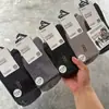 Meias de Cashmere Femininas para Outono e Inverno, Meias Largas, Listras de Desenho Animado, Espessadas, Amigáveis à Pele, Confortáveis, Quentes, Atacado do Fabricante