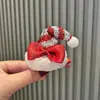 Chapéu Pequeno de Natal Grampo de Cabelo Fofo Galhos de Veado Floco de Neve Acessórios de Cabelo 2025 Natal Festivo Adereço de Cabeça para Fantasia Grampo de Cabelo