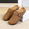 Zapatos casuales para hombre estilo Birkenstock retro, transpirables para primavera/verano, cómodos con suelas suaves, versátiles y modernos, con diseño de punta cerrada