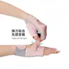 Guantes de fitness de silicona antideslizantes de medio dedo para mujer, adecuados para deportes y ciclismo, transpirables y duraderos, diseñados para entrenamientos en el gimnasio y prevenir callosidades