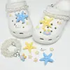 Charms para Sapato Clog Sonho do Oceano Pérola Versátil Concha Estrela do Mar Acessórios Decorativos DIY Removíveis Praia Ins