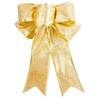 Laço de Natal Grande 25cm Pendente Decoração Árvore de Natal Adereços Decoração Festa de Fim de Ano Mini Laço
