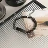 Pulsera Personalizada de Moda DIY con Patrón Grabado Láser Pulsera de Acero Inoxidable para Pareja de Venta Caliente Transfronteriza Joyería Accesorios para Collares Venta al por Mayor
