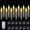 Novo Produto Mais Vendido Transfronteiriço: Luz de Vela Flutuante Varinha Mágica, Decoração de Festa de Aniversário de Halloween, Vela Controlada por Controle Remoto