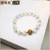 Pulseira de Prata 925 com Pedra Olho de Gato Estilo Novo 2025 para Meninas, Luxo Leve, Design Exquisito, Joia de Pulseira Niche de Alta Qualidade