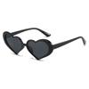 Gafas de sol personalizadas en forma de corazón transfronterizas, color caramelo múltiple, moda personalizada, gafas de fiesta al por mayor, gafas de corazón, comercio exterior