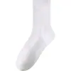 Meias Masculinas Zhuji Cano Médio Cor Sólida Esportivas Basquete Primavera e Verão Meias Masculinas 2026 Novo Estilo Quente Fonte de Fábrica Atacado