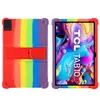 Aplicable a funda protectora TCL TAB 10 Gen2 de 10.4 pulgadas 8496G1 funda protectora con soporte para tableta de silicona resistente a caídas