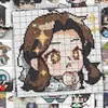 126 Imágenes Originales de Pixel Art, Dibujos de Arte con Cuentas, Pegatinas, Jiang Tian, Sheng Wang, Mo Dao, Tianguan, Déjame Esperarte, Materiales Versión Q