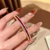 Pulsera de Cadena Corindón Rojo Corte Princesa, Anillo de Espinela Azul, Collar con Colgante de Cuentas de la Suerte, Juego de Joyas para Mujer