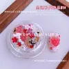 Venda Quente Transfronteiriça Decorações de Morango para Unhas Flores de Frutas Desenho Animado Borboletas Unhas Vestíveis Materiais Conjunto de Pedras de Strass Caixa de Acessórios Atacado