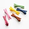 Pasadores Simples Japoneses y Coreanos, Corazón Dulce de Niña, Pinzas Laterales de Colores Caramelo, Pinzas para Flequillo, Pinzas de Una Palabra, Pasadores de Cruz Escarchados, Accesorios para el Cabello