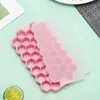 Bandeja de Hielo de Silicona tipo Panal con Tapa, 37 Cavidades para Hielo, Barra de Hielo, Helado, Caja para Cubitos de Hielo