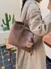 Venta al por mayor Envío directo Bolso de hombro individual para mujer de gran capacidad 2026 Otoño Nuevo Bolso tote de moda Bolso de trabajo Versátil a la moda
